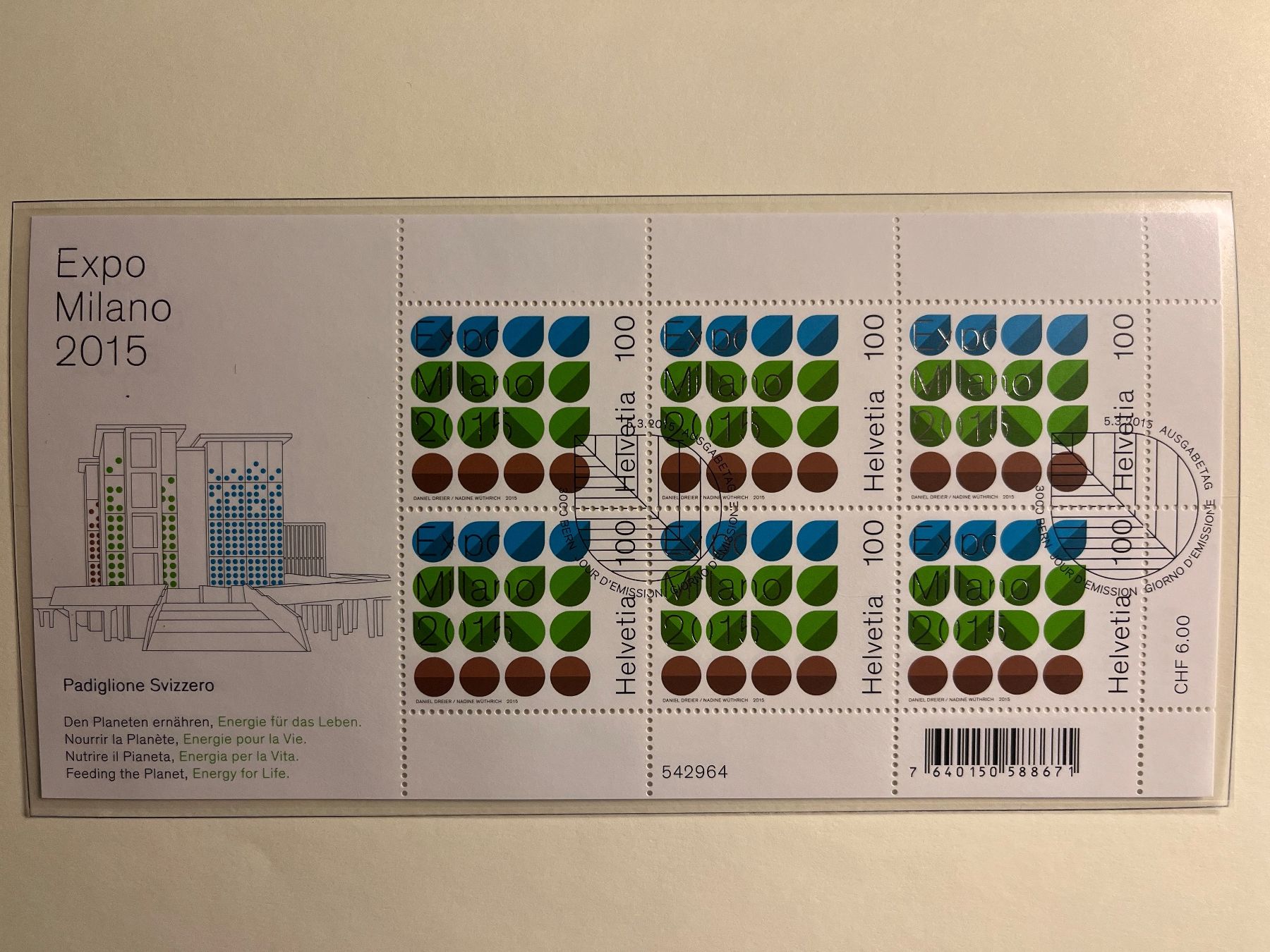 Tutti i francobolli: Zierbogen 2015 mit ET-Stempel – Nuovo (secondo la descrizione) da Freidorf TG venduto da ern_7s68