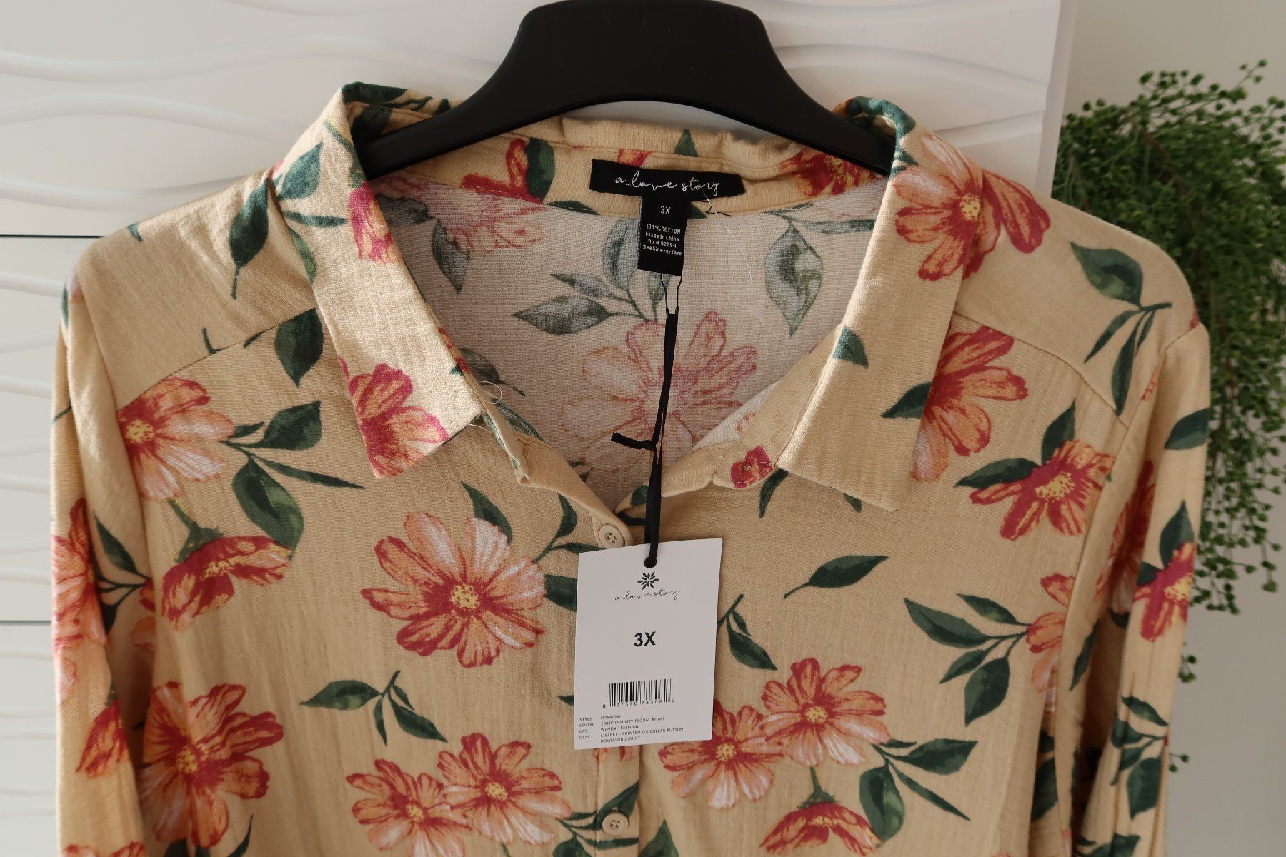 Blusen: Sommerbluse Grösse 3XL, 100% Baumwolle - NEU – Neu und originalverpackt aus Zürich von Piki7 1