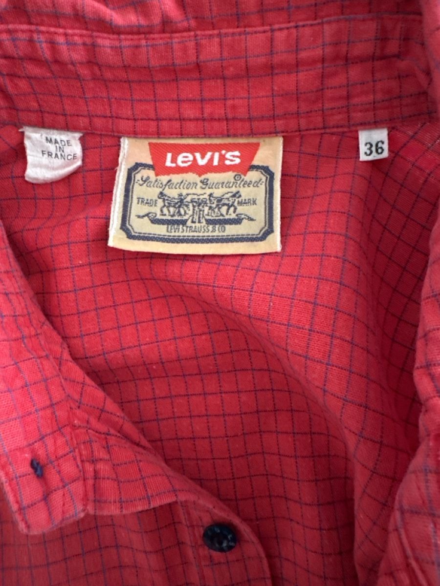 Levi's Blusen: Vintage Levi’s Hemd Gr.36 Baumwolle – Gebraucht aus Zürich von odonia 1