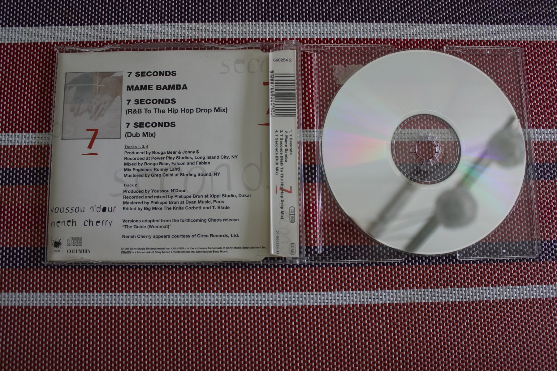 CD: Youssou N'Dour - 7 Seconds | Maxi CD | – Usato da Geroldswil venduto da CD-Verkauf-2022 1