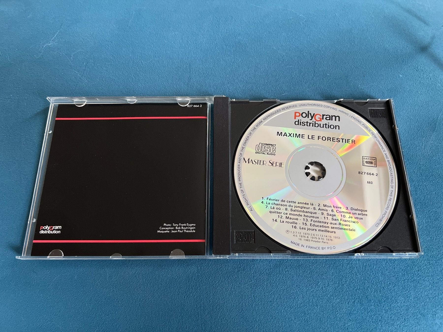 CD: CD Master Série « Maxime Le Forestier » polygram – Usato da Bouveret venduto da Feelgoodtrading 2