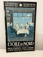 Original Etoile du Nord Plakat, Pullman, Top Zustand!