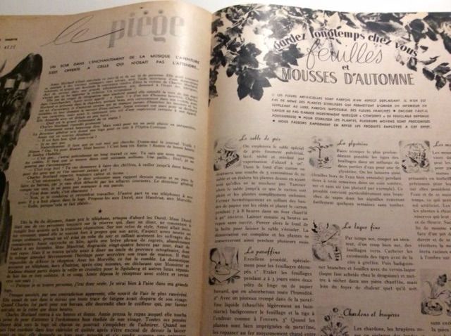 Riviste & Magazine: Marie-Claire Magazine - 1937 – Usato da Genève venduto da edelweiss1900 6