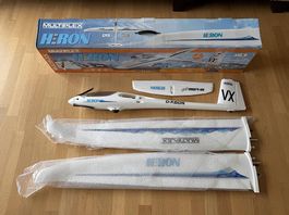 Multiplex Heron mit Graupner mx-12 und Zubehör