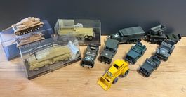 Sammlung Militärfahrzeuge & Panzer Modelle