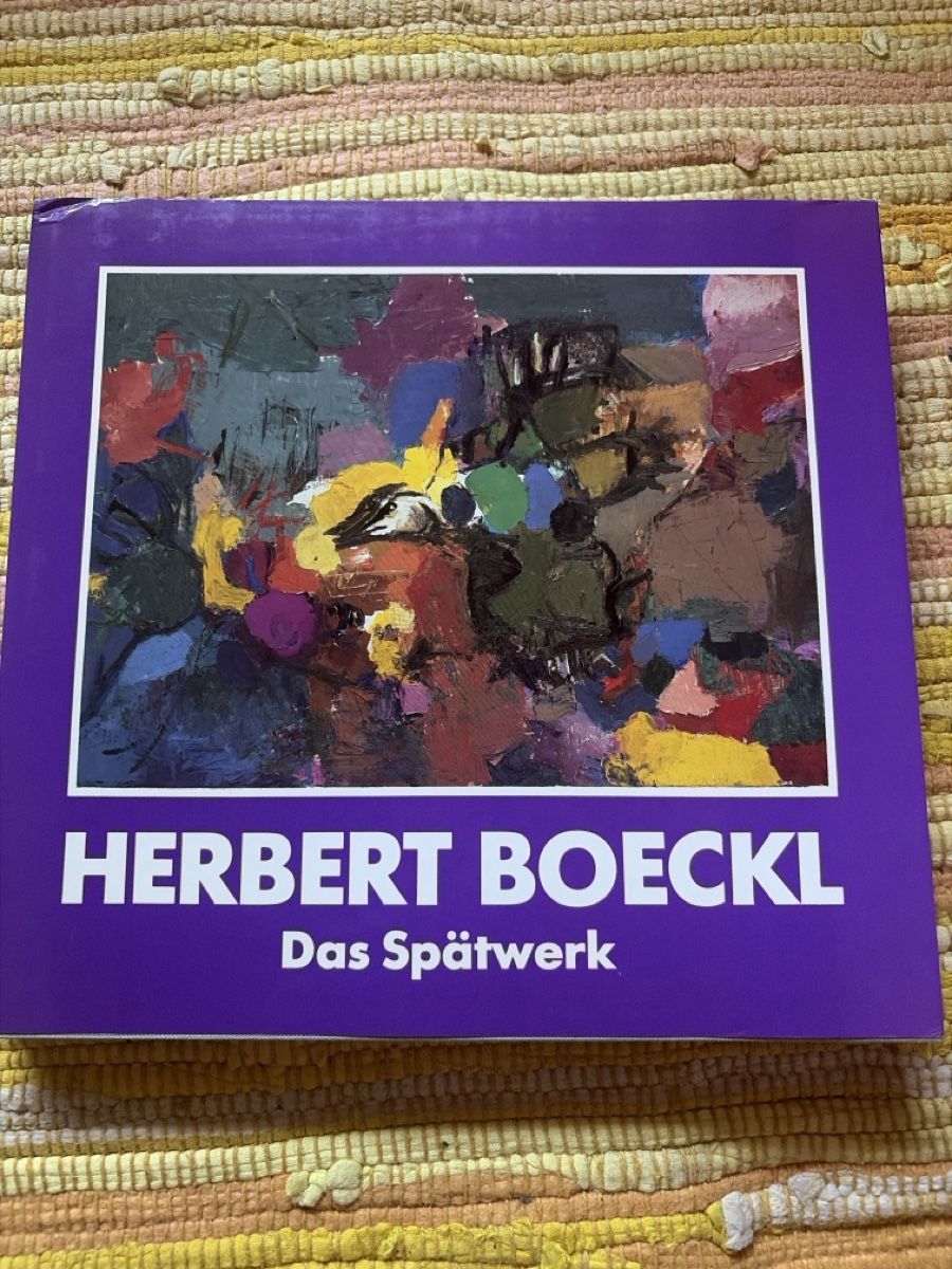 Bücher: Herbert Boeckl Das Spaetwerk Art Book Book – Gebraucht aus Freidorf TG von ibipatria