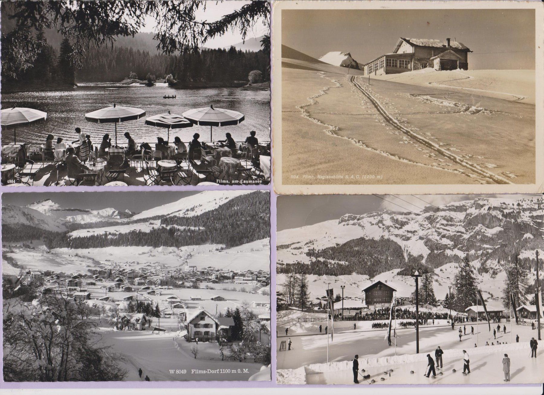 Cartoline postali: Flims   :   16 alte Ansichtskarten von Flims GR – Usato da Vitznau venduto da Ropaku 2