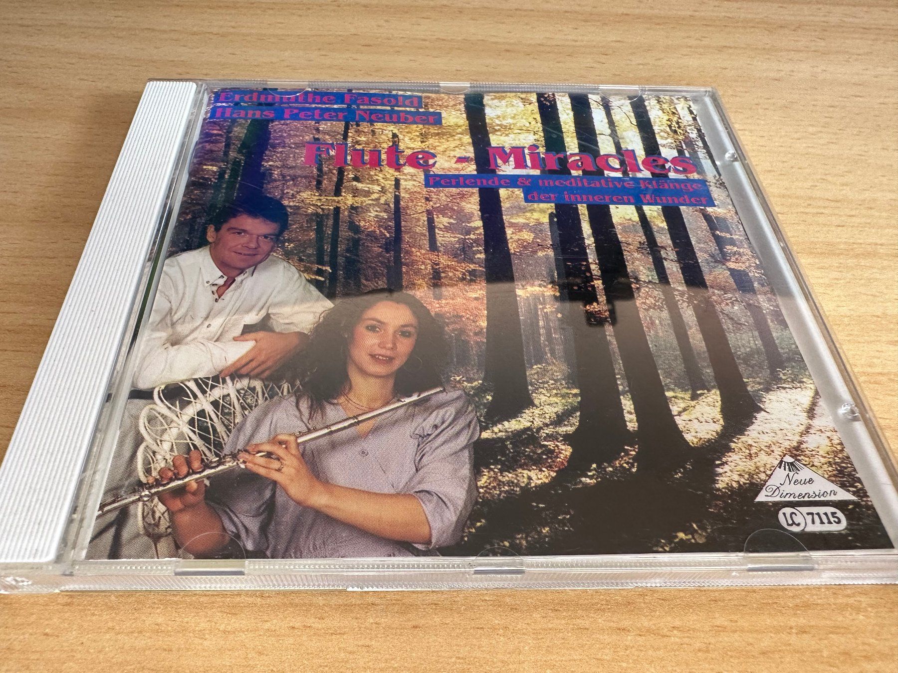CD: Erdmuthe Fasold & Hans Peter Neuber - Flute Miracles – Usato da Rikon im Tösstal venduto da Alpenmutz