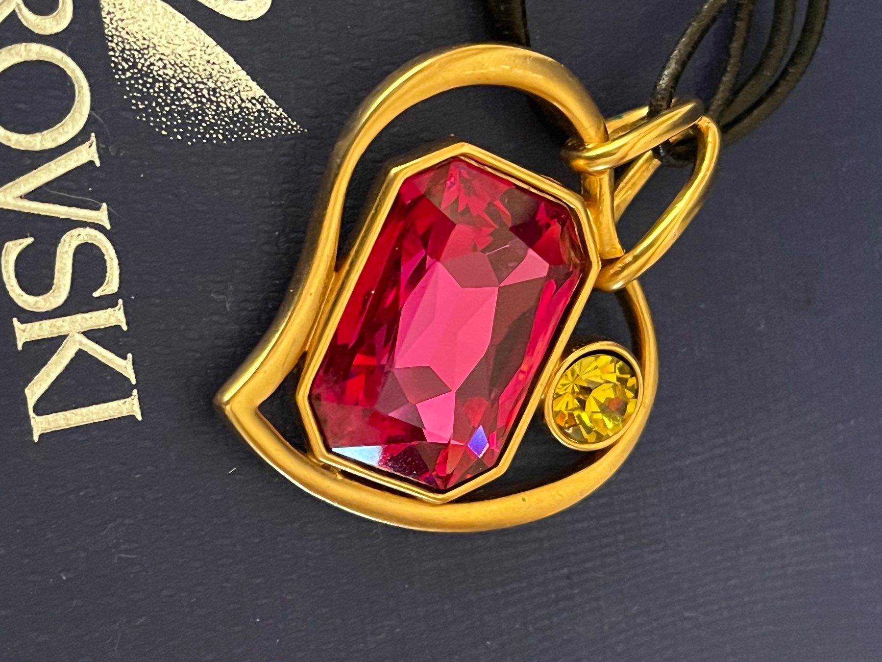 Swarovski Catenine: Swarovski vintage statement kette Herz original – Nuovo (secondo la descrizione) da Kirchleerau venduto da Dalmi220 1
