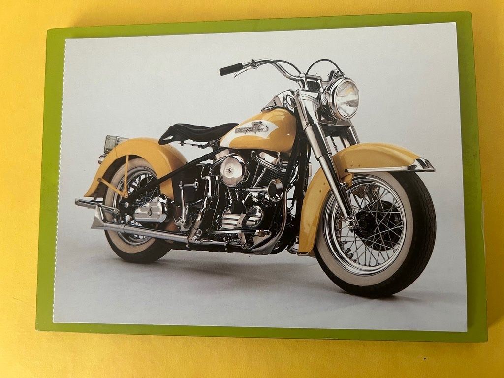 Cartoline postali: Harley-Davidson Panhead 1956 neuwertig – Usato da Steinach venduto da Momoco