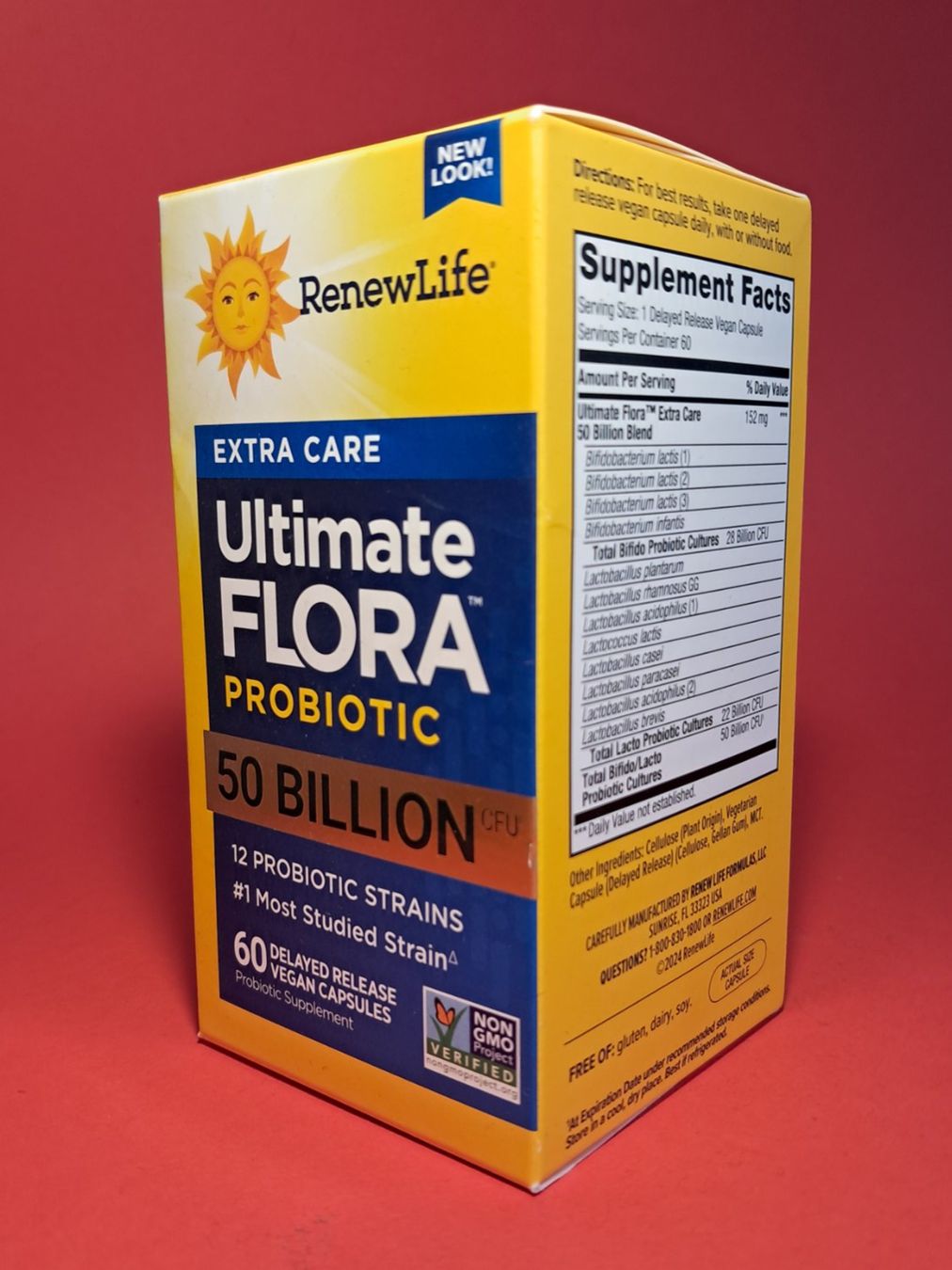 Cibi & Specialità: DARM Ultimate Flora 50 Billion Probiotika 60 Kapseln, Neu! – Nuovo e nell'imballaggio originale da Trübbach venduto da Adam123456 2