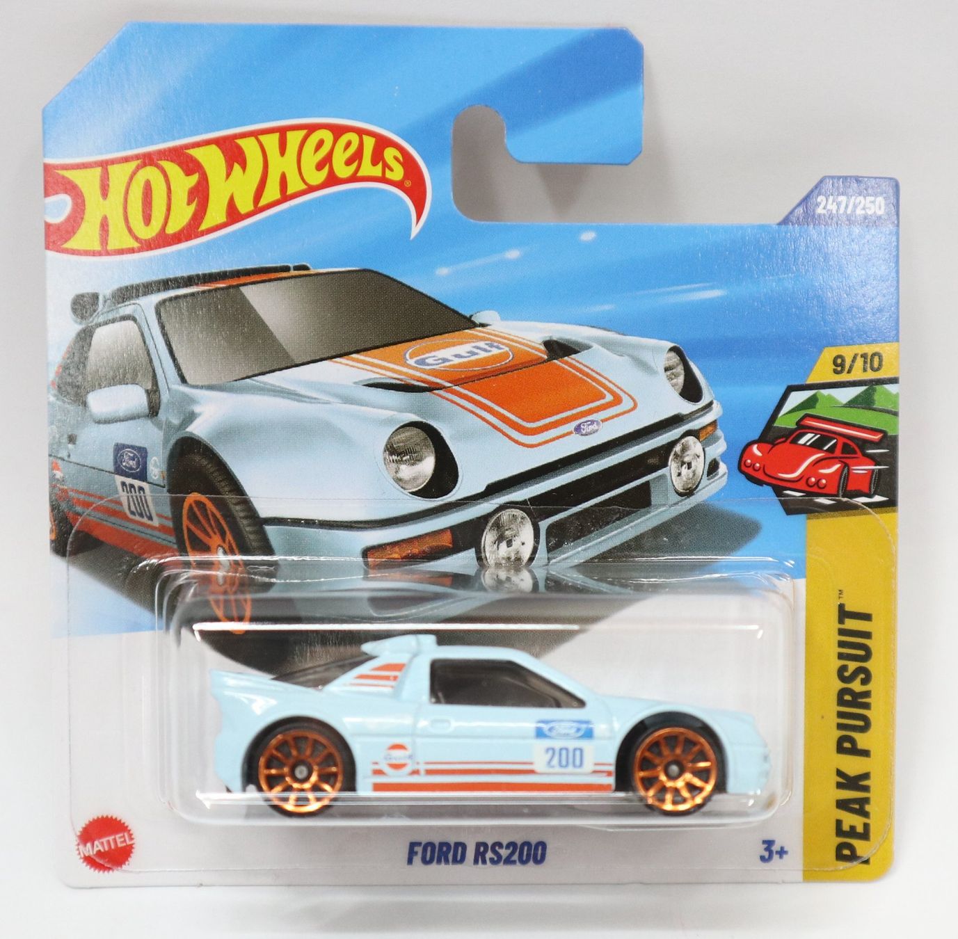 Hot Wheels Modellautos: Hot Wheels Ford RS200 Gulf – Neu und originalverpackt aus Eschenbach SG von Astalavista