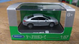 WELLY Peugeot 407 1:87 (Original Verpackt) mit Versand!