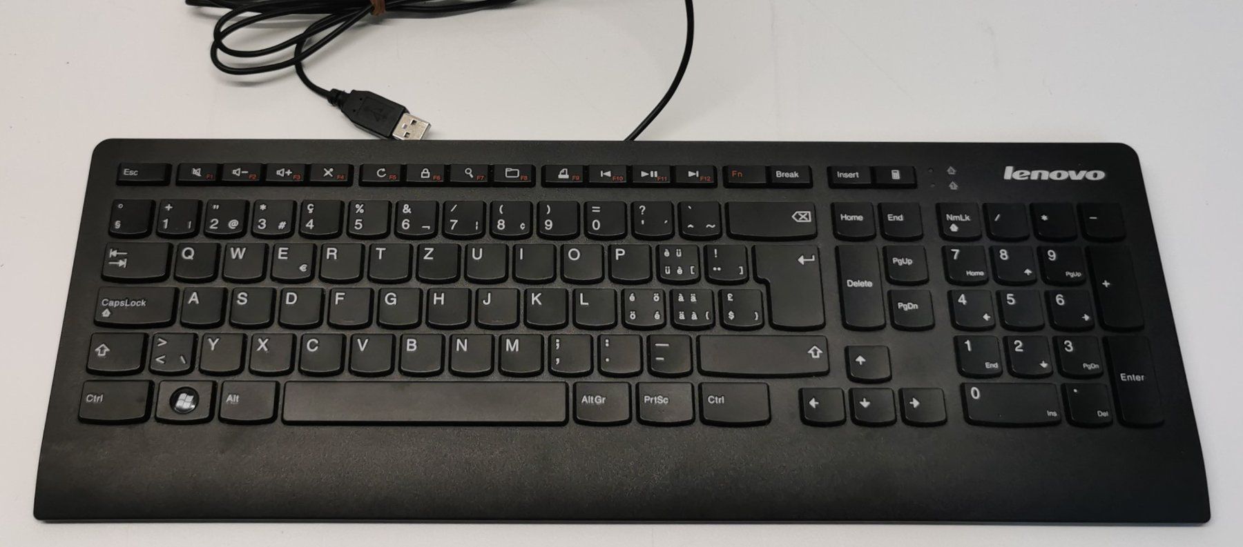 Tastiere: Lenovo USB Tastatur SG – Nuovo (secondo la descrizione) da Bremgarten b. Bern venduto da Vittorio0