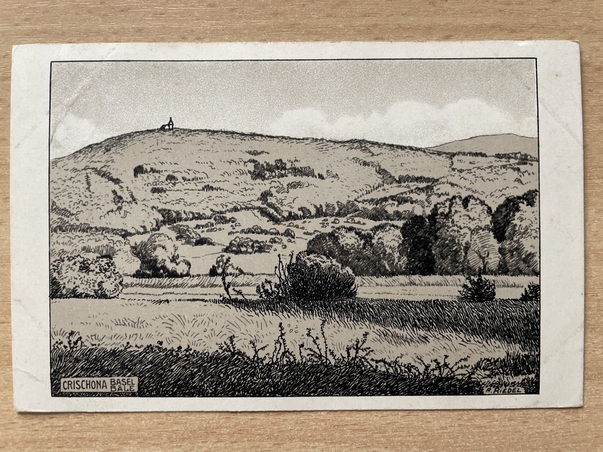 Cartoline postali: Alte Ansichtskarte Crischona Basel, Pro Juventute 1915 – Usato da Neuhausen am Rheinfall venduto da Arielle55