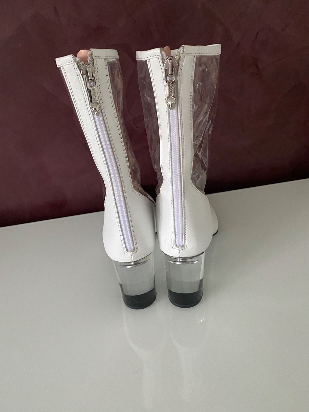 Marc Cain Chaussures femmes: Marc Cain Stiefeletten transparent Gr 37 – Neuf (Voir description) à Volketswil par praxis12 8
