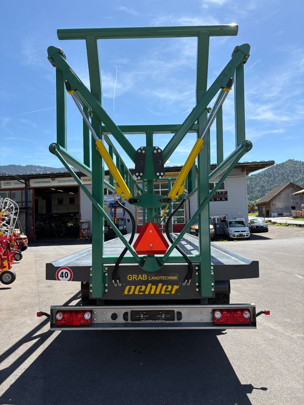 Trattori: Ballen Transport Wagen Oehler zu Traktor – Usato da Unterägeri venduto da Zermatt012 3