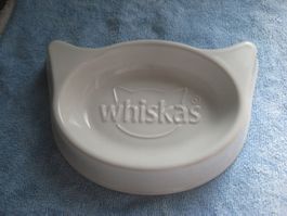 PORZELLAN   KATZE  NAPF   WHISKAS