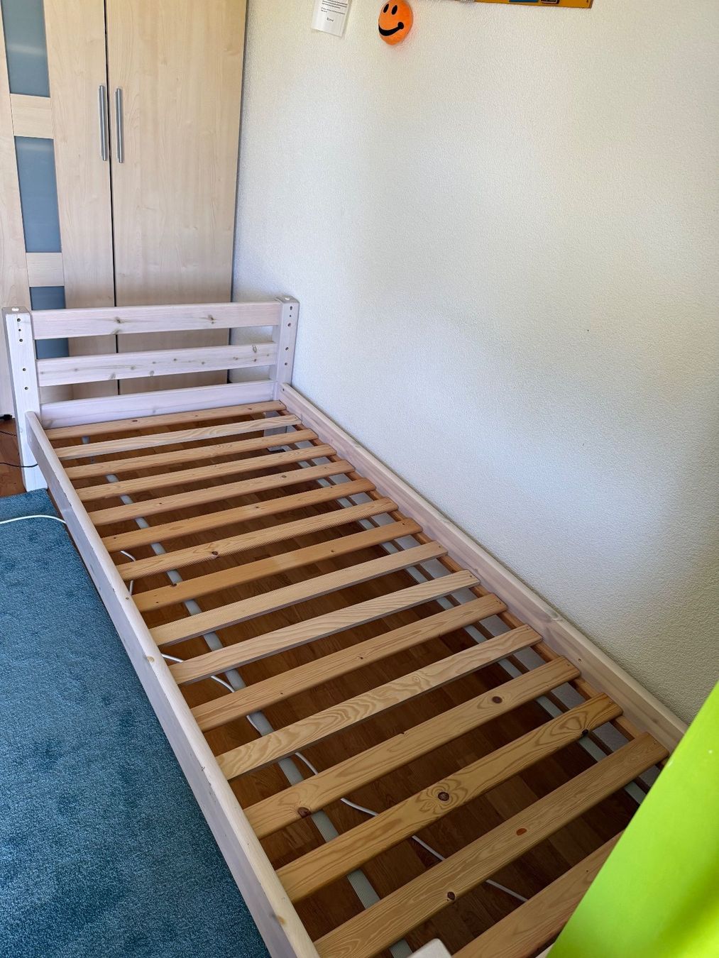 Lits: Halbhohes Kinderbett mit Leiter – D'occasion à Burgdorf par Mmaik 7