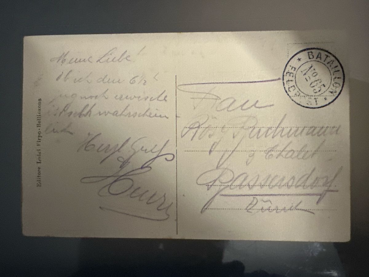 Cartoline postali: Bellinzona  – Usato da Morbio Inferiore venduto da Ecod 1