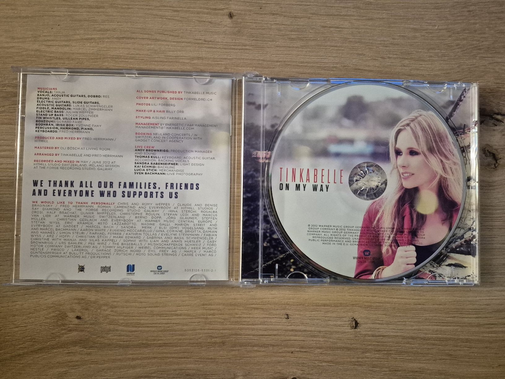 CDs: Tinkabelle On My Way,  – Neu (gemäss Beschreibung) aus Speicher von Jodel100 2