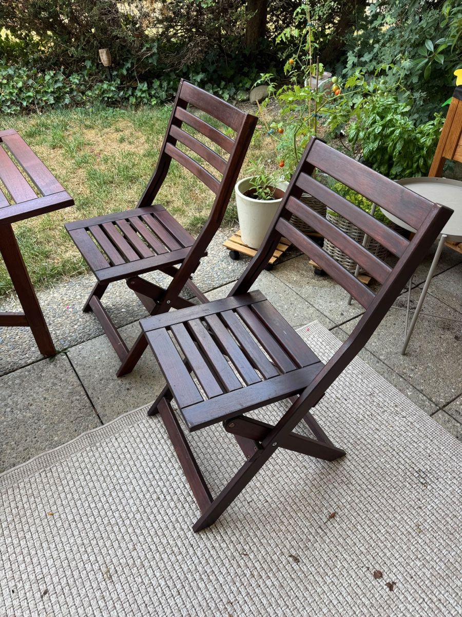 Ikea Tischset: Gartentisch klappbar inkl. Stühle – Gebraucht aus Bülach von cel_7q6j 3