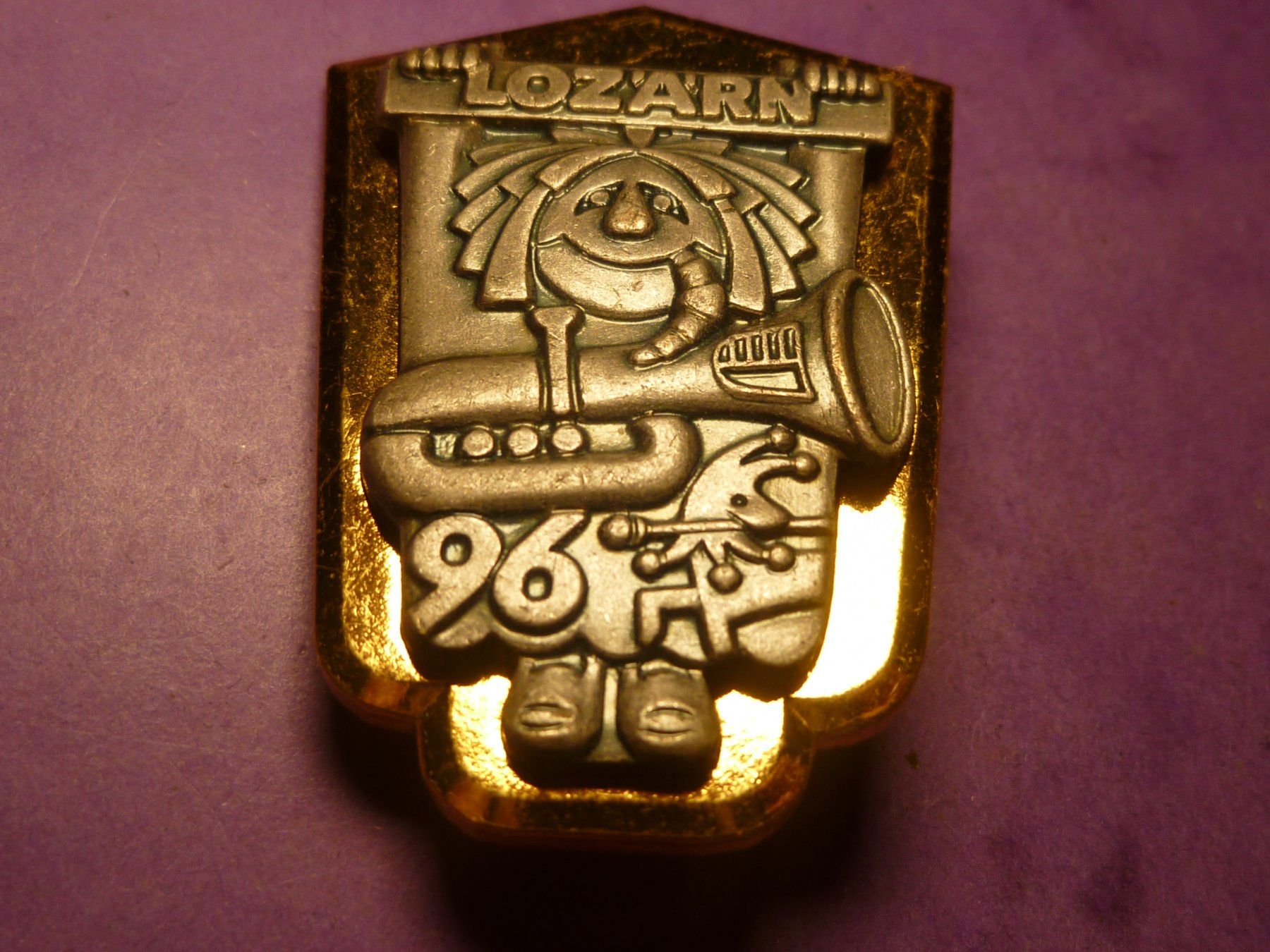 Placchette & Badge: LUZERN 1996 GOLD – Usato da Ried (Muotathal) venduto da Mandarin02