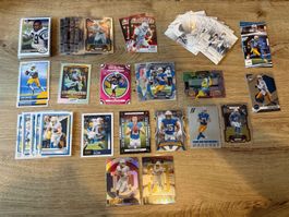 Los Angeles Chargers NFL Trading Card Sammlung