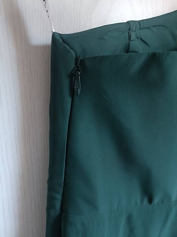 Robes: A-Linien-Kleid Chiffon, One-Shoulder, Bodenlang – D'occasion à Richigen par flv.krbs 1