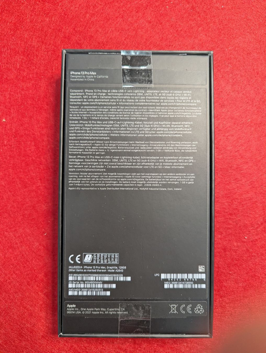 Apple Handys / Smartphones: iPhone 13 Pro Max 128GB Graphit guter Zustand – Gebraucht aus Thun von Refit-Zone 3