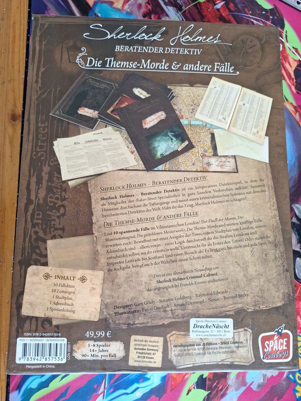 Spiele: Sherlock Holmes - Beratender Detektiv – Gebraucht aus Altstätten SG von GGsGameshop 1