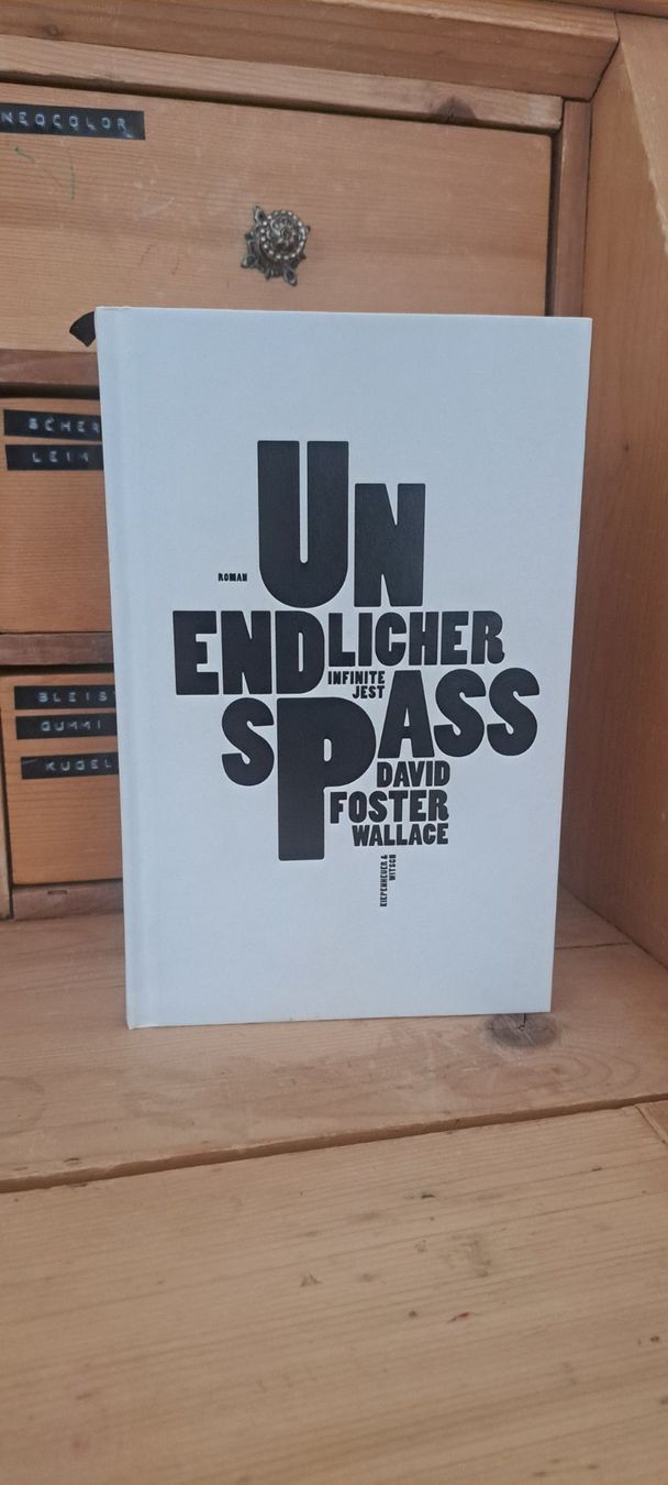 Libri: Unendlicher Spass - David Foster Wallace – Usato da Alterswil FR venduto da bigbosss82