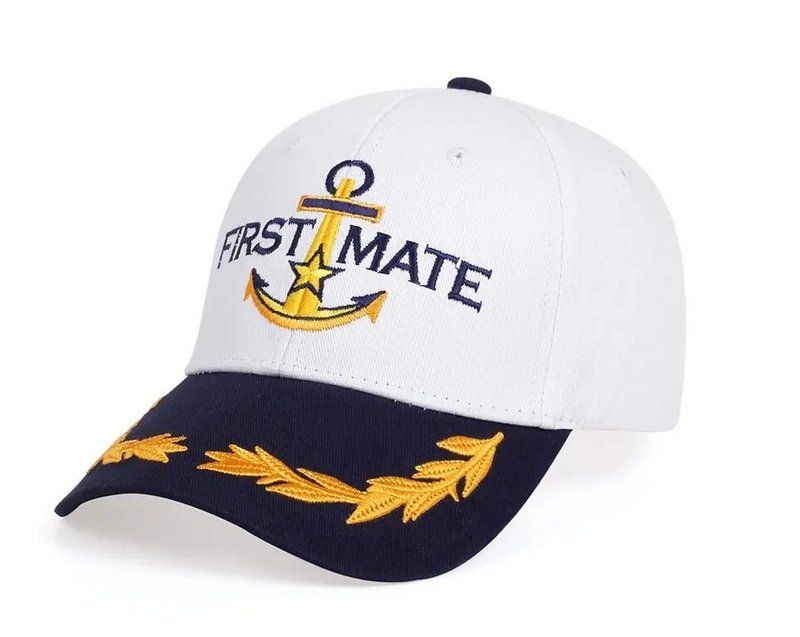 Copricapi, berretti & cappellini: 2x Cap mit CAPTAIN/FIRST MATE Stickerei – Nuovo e nell'imballaggio originale da Lausanne venduto da FASHION-WORLD-SHOP 2