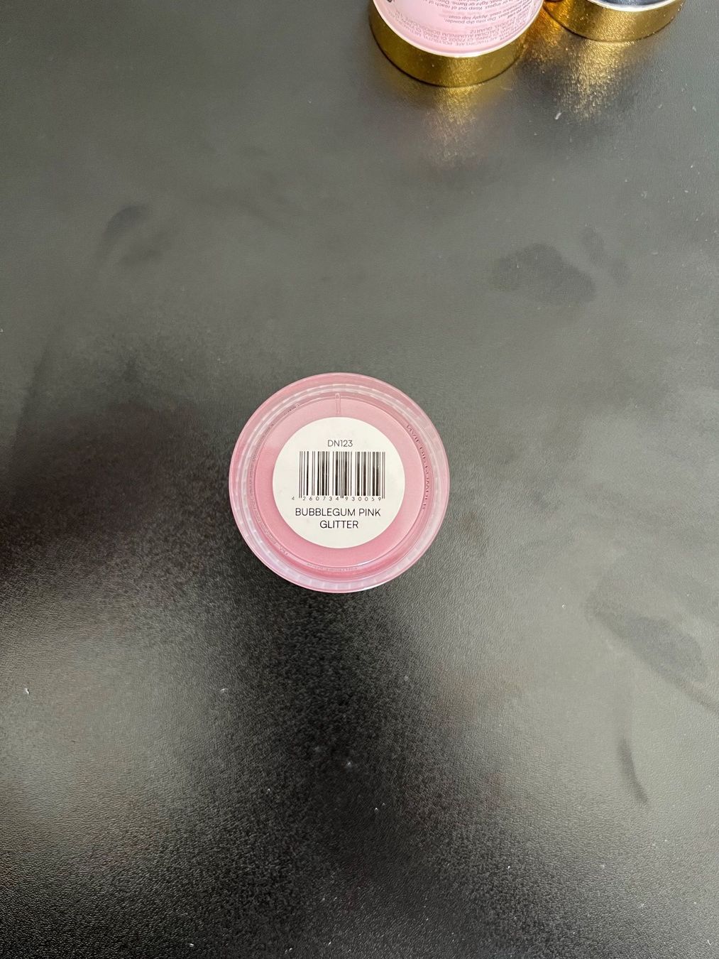 Unghie finte: Doonails Nailpowder Bubblegum pink glitter – Usato da Toffen venduto da Vanessa_Germann