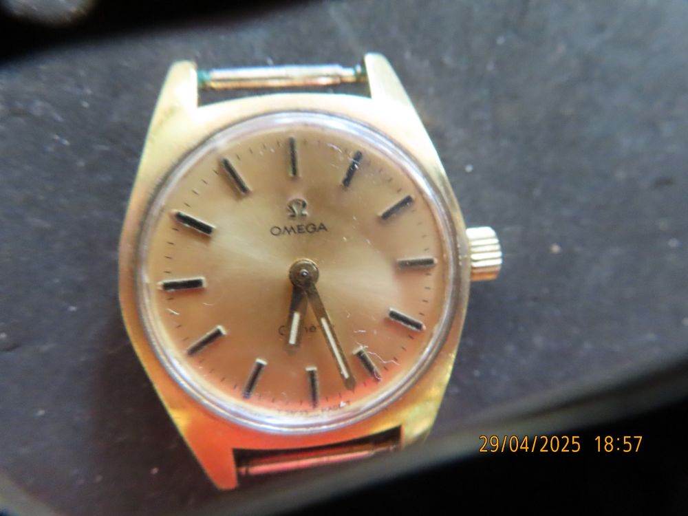 Omega Orologi: Omega Geneve, Damen ,Stahl, laeuft,  Ø 24 mm , kein Band – Usato da Oberdorf venduto da uhren-schmuck-ritter 2