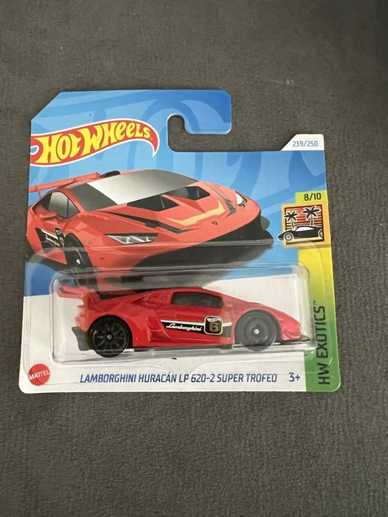 Hot Wheels Lamborghini Huracán LP 620-2 Super Trofeo🏎️🏁 (Nuovo (secondo