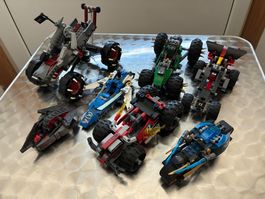 7 LEGO Fahrzeuge Ninjago