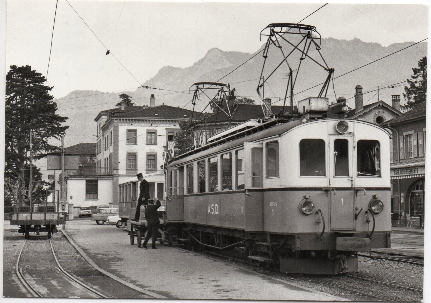 Ansichtskarten: AIGLE Gare avec train – Neu (gemäss Beschreibung) aus Jona von philajona