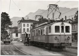 AIGLE Gare avec train