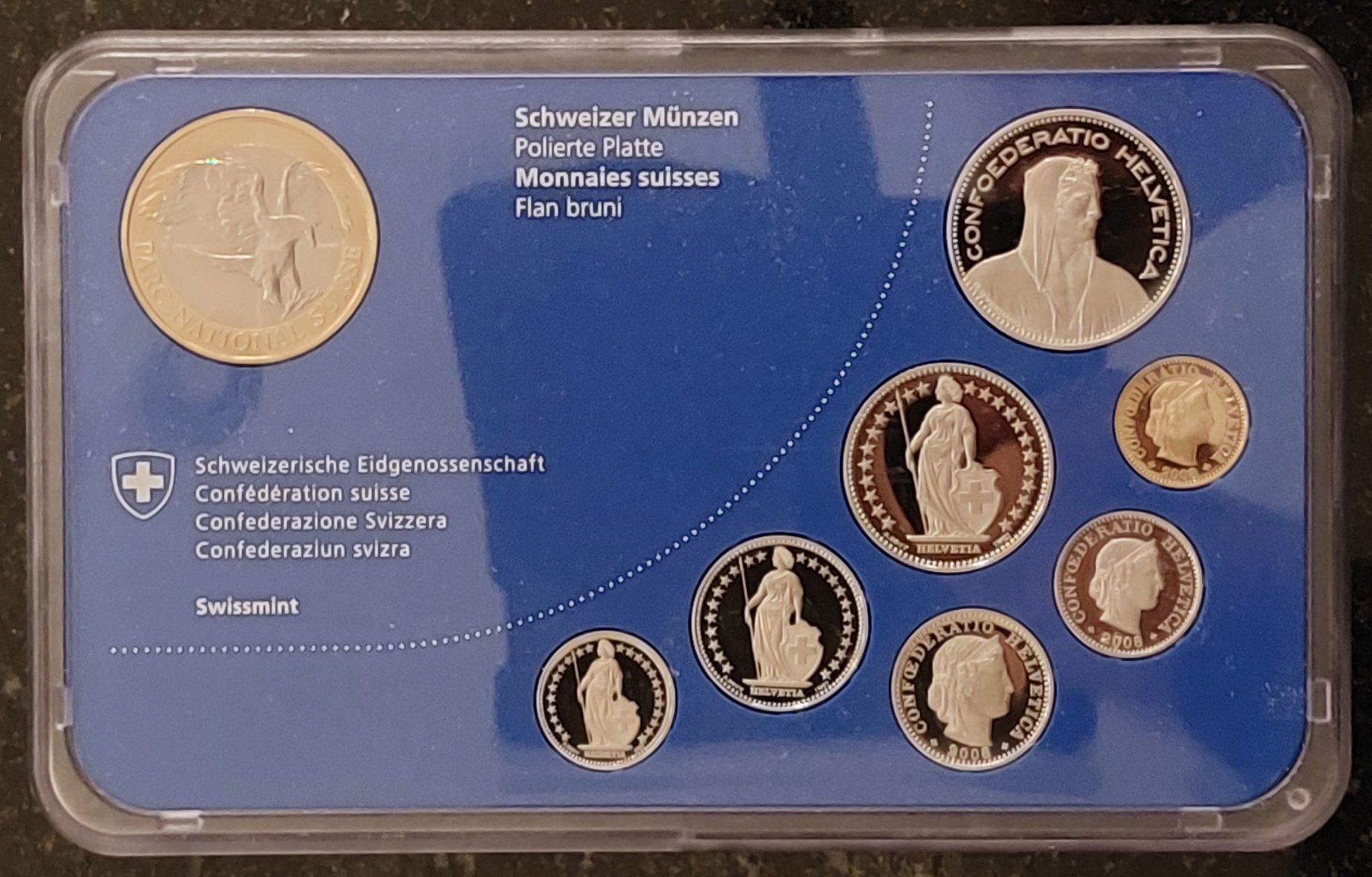 Tutti le monete: CH - Münzsatz 2008 pp – Nuovo (secondo la descrizione) da Arch venduto da repros 3