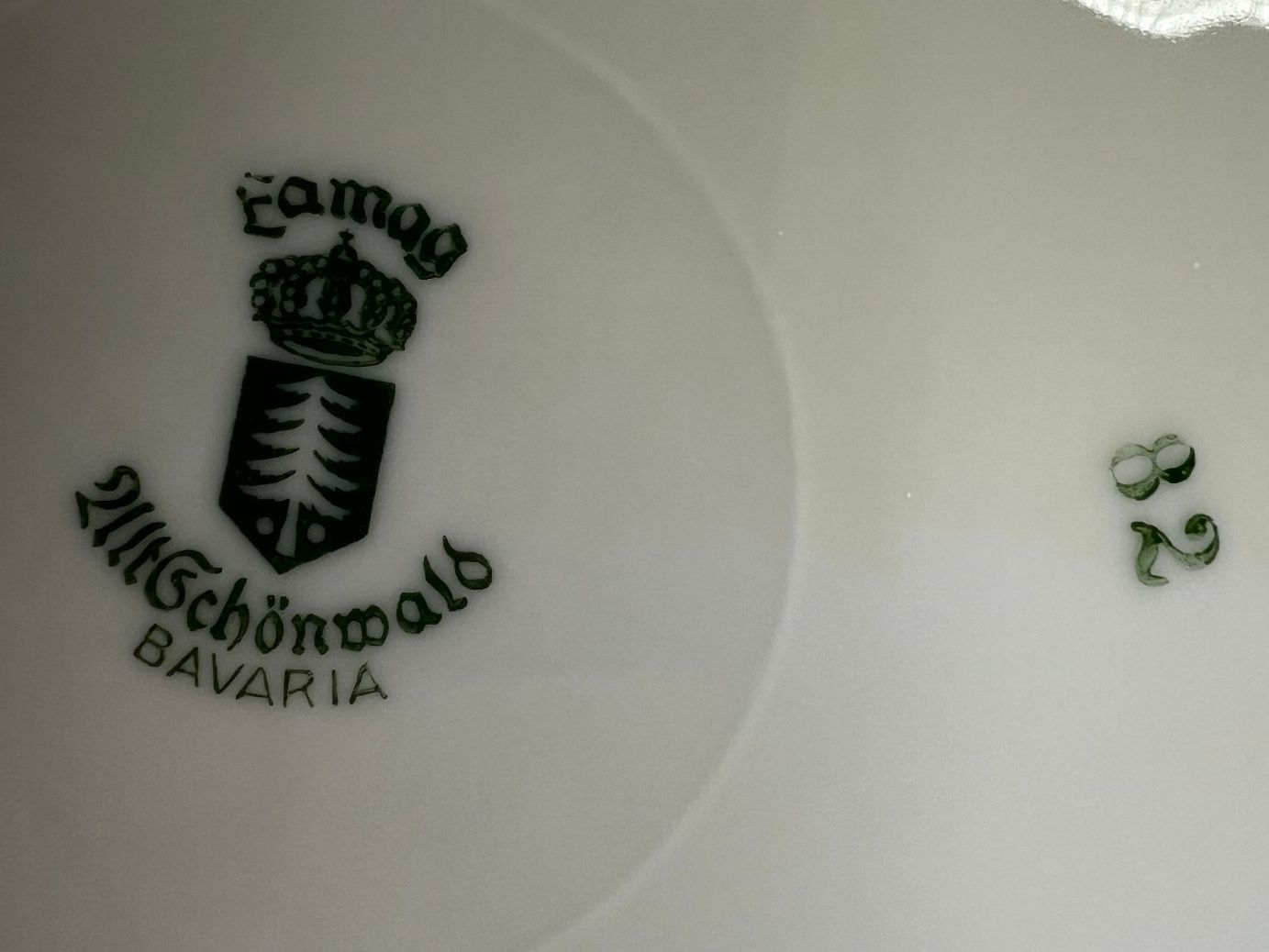 Piatti di portata: Alt Schönwald Eamag 82/ antike Keramik Platte – Usato da Lupfig venduto da Quickyauto 2