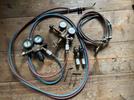 Autogenschweissgerät Set Pangas mit Druckminderer gebraucht