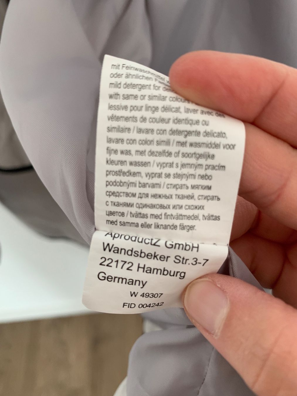 Mäntel: Übergangs Mantel Jacke grau Gr. L / XL – Gebraucht aus Fislisbach von KolibriSecondhand 9