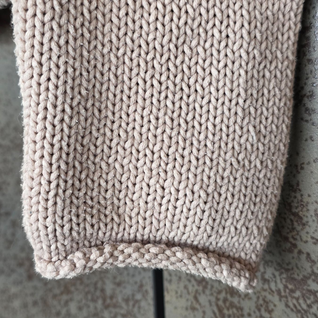 Nile Pulls & Sweat-shirts: 🐸 NILE STRICKPULLOVER S BEIGE ROLLSAUM PULLOVER BAUMWOLLE – D'occasion à Môtier (Vully) par Frogs 3