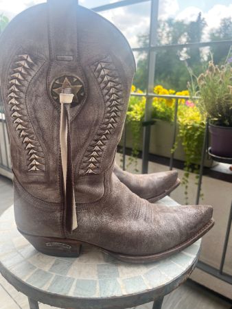 Sendra Westernstiefel Gr. 40, Wildleder, Top Zustand