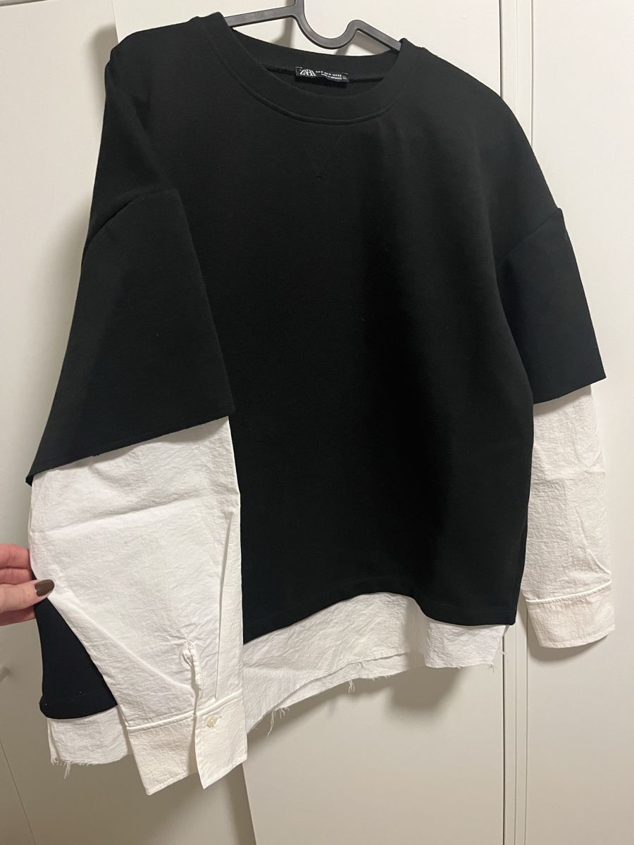 Zara Maglioni & Felpe: Pullover Zara M con inserto camicia – Usato da Bellinzona venduto da aga_mm8m 1