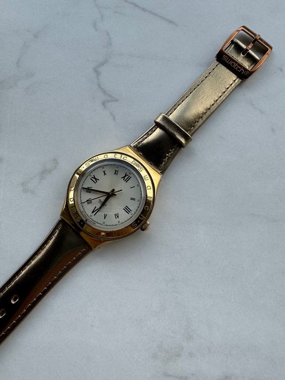 Swatch Montres: SWATCH*IRONY*YGG106*ROMANICO*1997**MIT NEUM LEDERARMBAND – D'occasion à Schaffhausen par vasco016 5