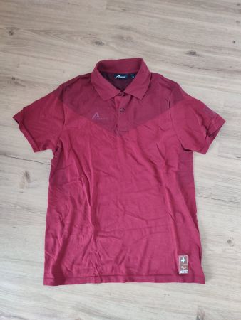 Poloshirt Swiss Olympic Collection / Grösse S / bordeaux