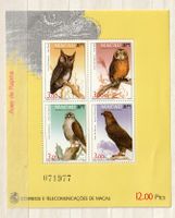 1993 Macao/ Portugal Oiseaux de Proie complet ☆☆