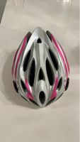 Las Fahrradhelm Grösse S Silber/Pink - Top Zustand